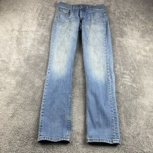 Levis 511 Skinny Jeans Mens 29x29 Blue Light Wash Low Rise